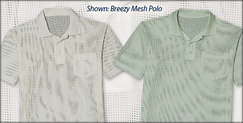 Breezy Mesh Polo
