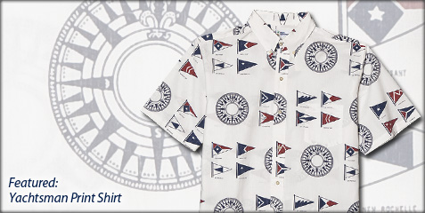 Yachtsman Print Shirt