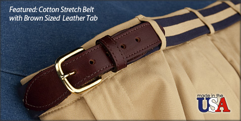 Cotton Stretch Belt